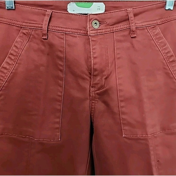 Anthropologie Rust Stretch Jean Size 28 - Picture 3 of 4